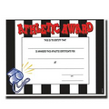 Athletic Award Stock Certificate